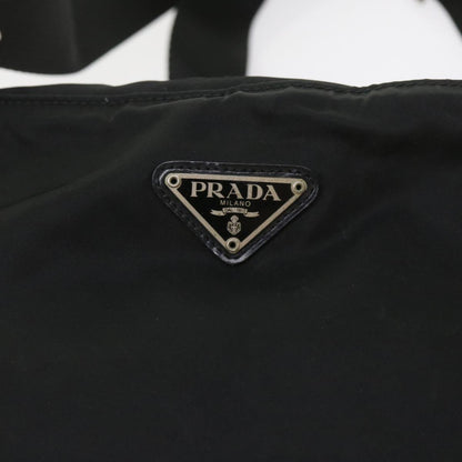 PRADA Shoulder Bag Nylon Black