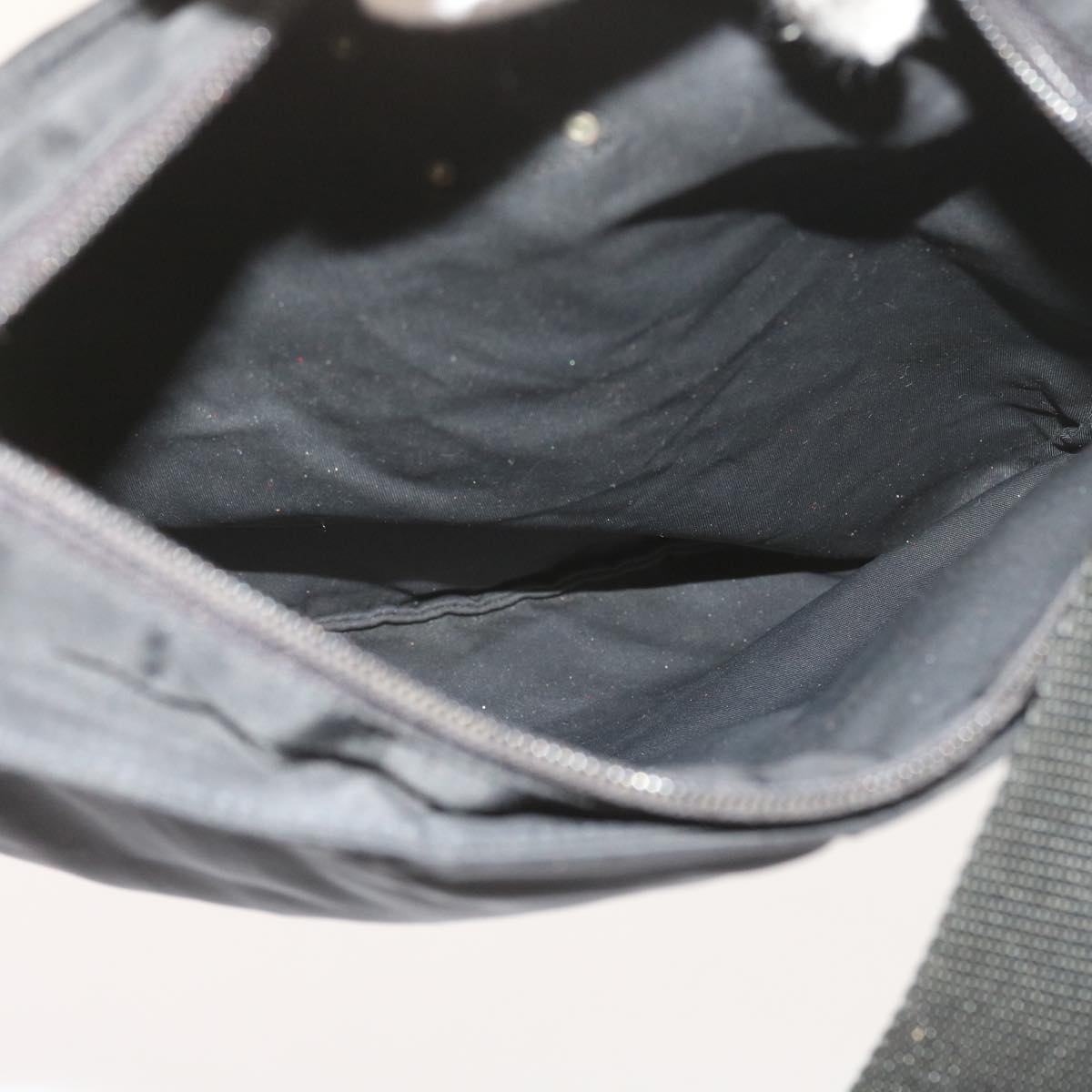 PRADA Shoulder Bag Nylon Black