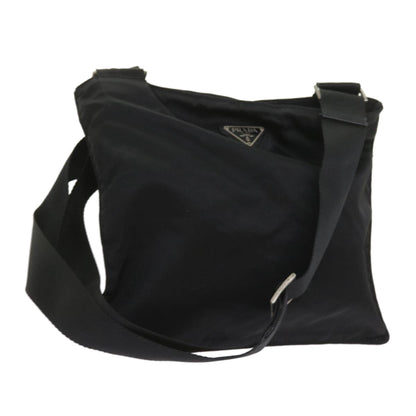 PRADA Shoulder Bag Nylon Black