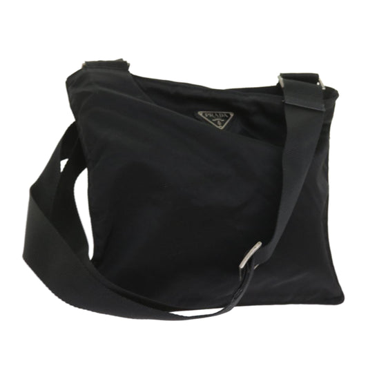 PRADA Shoulder Bag Nylon Black