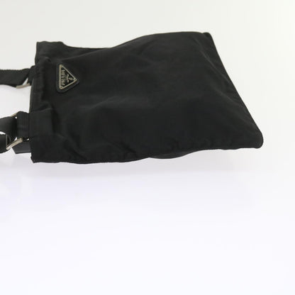 PRADA Shoulder Bag Nylon Black