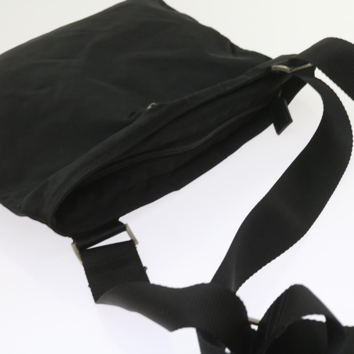 PRADA Shoulder Bag Nylon Black