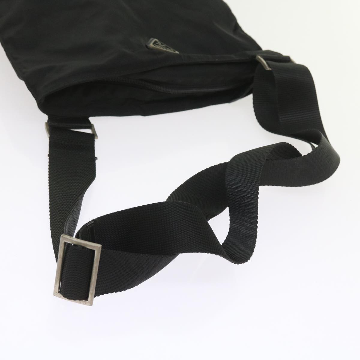 PRADA Shoulder Bag Nylon Black