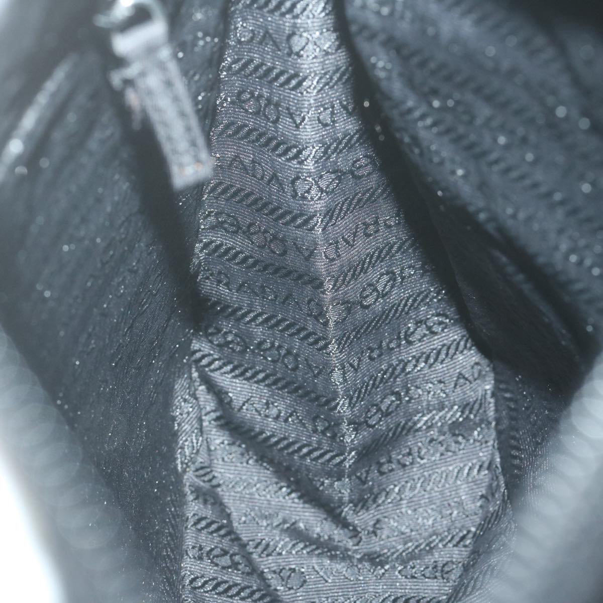 PRADA Shoulder Bag Nylon Black