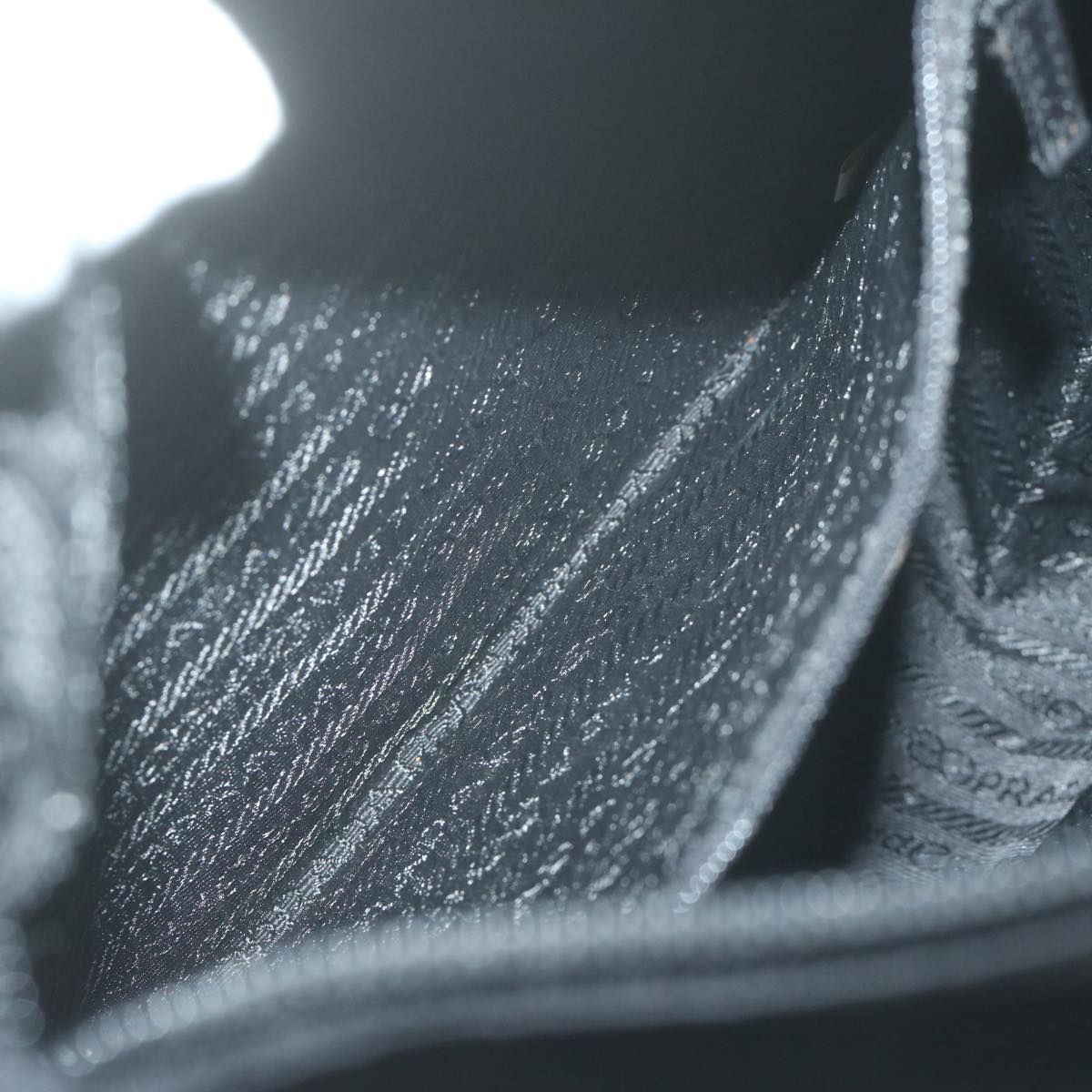 PRADA Shoulder Bag Nylon Black
