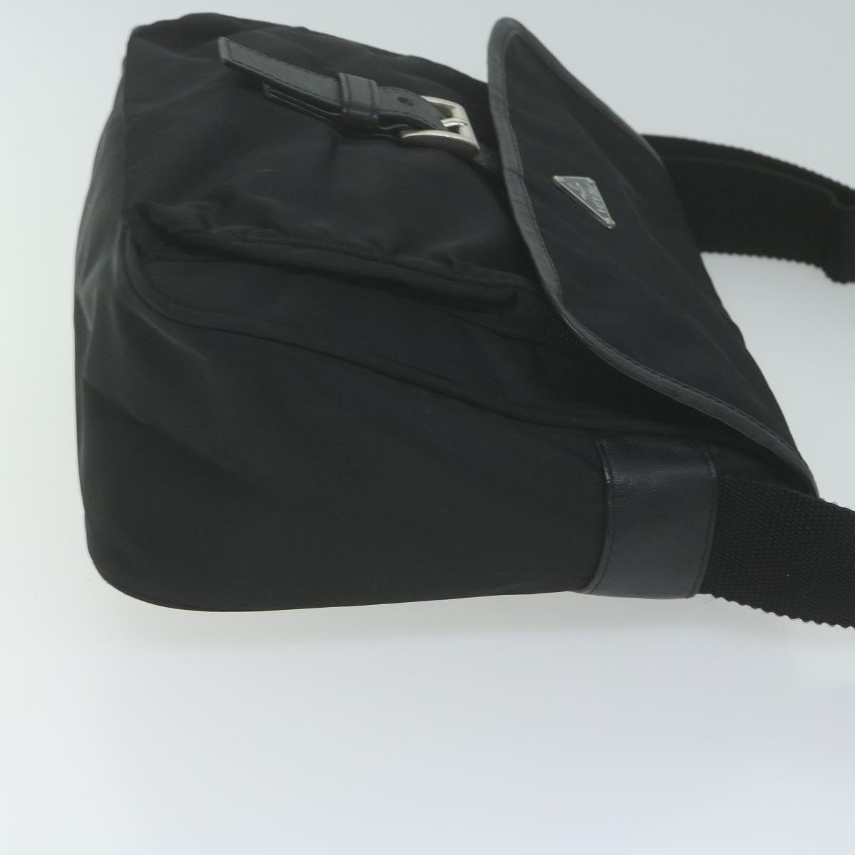 PRADA Shoulder Bag Nylon Black