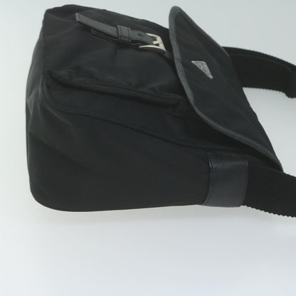 PRADA Shoulder Bag Nylon Black