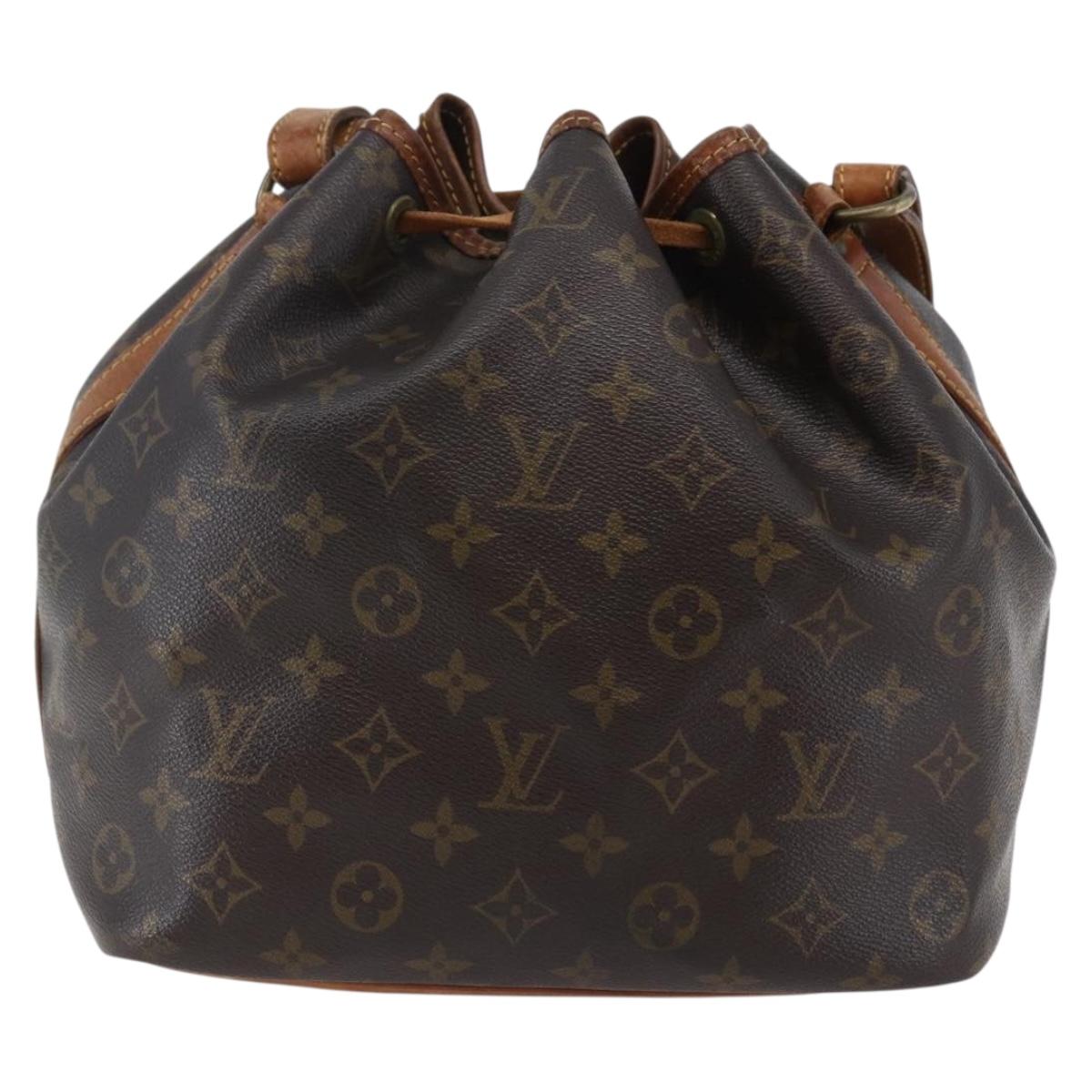 LOUIS VUITTON Monogram Petit Noe Shoulder Bag