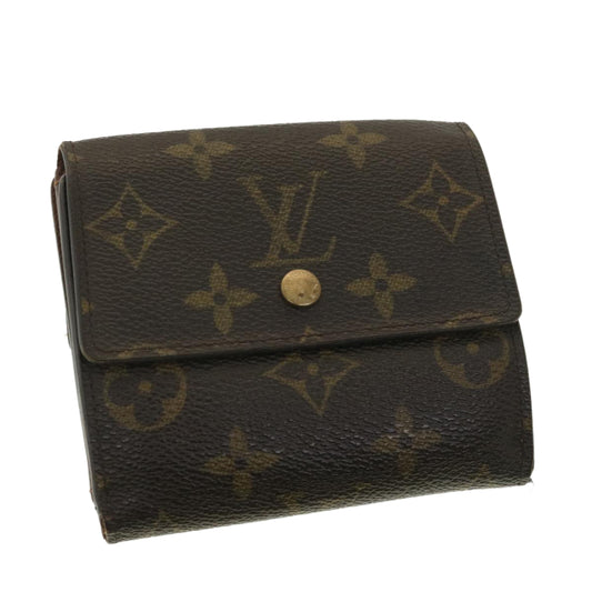 LOUIS VUITTON Monogram Portefeuille Elise Wallet (b)