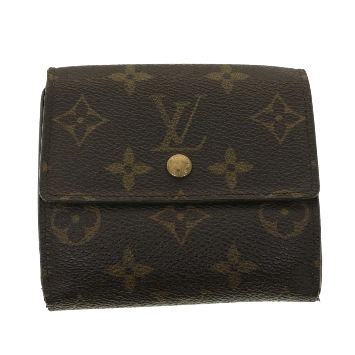 LOUIS VUITTON Monogram Portefeuille Elise Wallet (b)