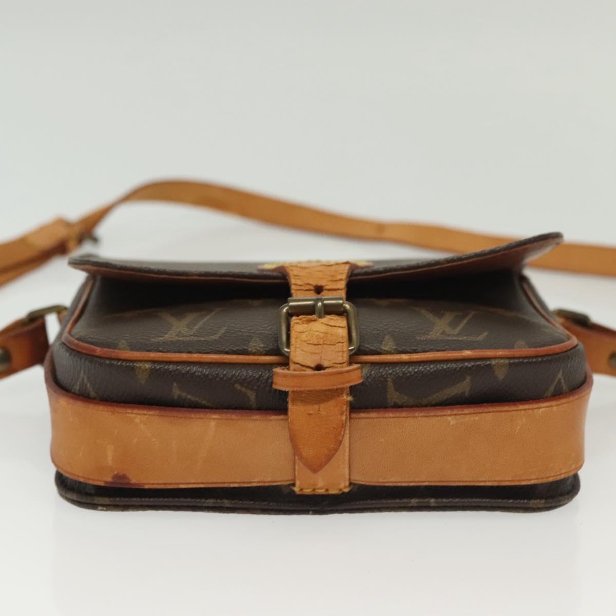 LOUIS VUITTON Monogram Cartouchiere PM Shoulder Bag