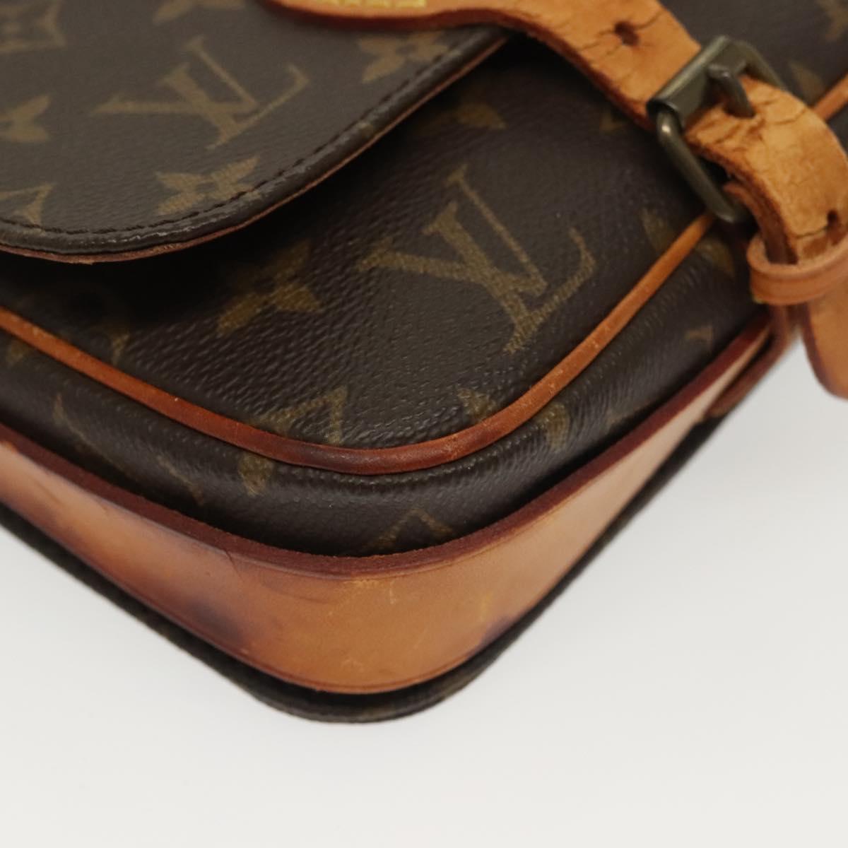 LOUIS VUITTON Monogram Cartouchiere PM Shoulder Bag