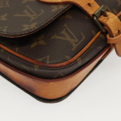 LOUIS VUITTON Monogram Cartouchiere PM Shoulder Bag