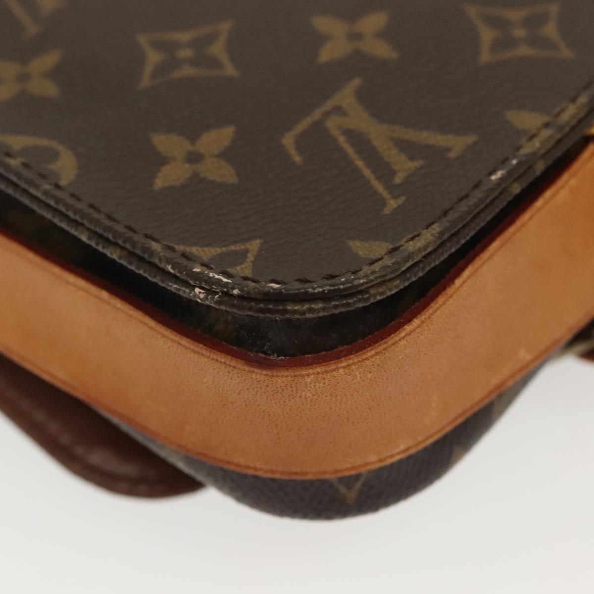 LOUIS VUITTON Monogram Cartouchiere PM Shoulder Bag