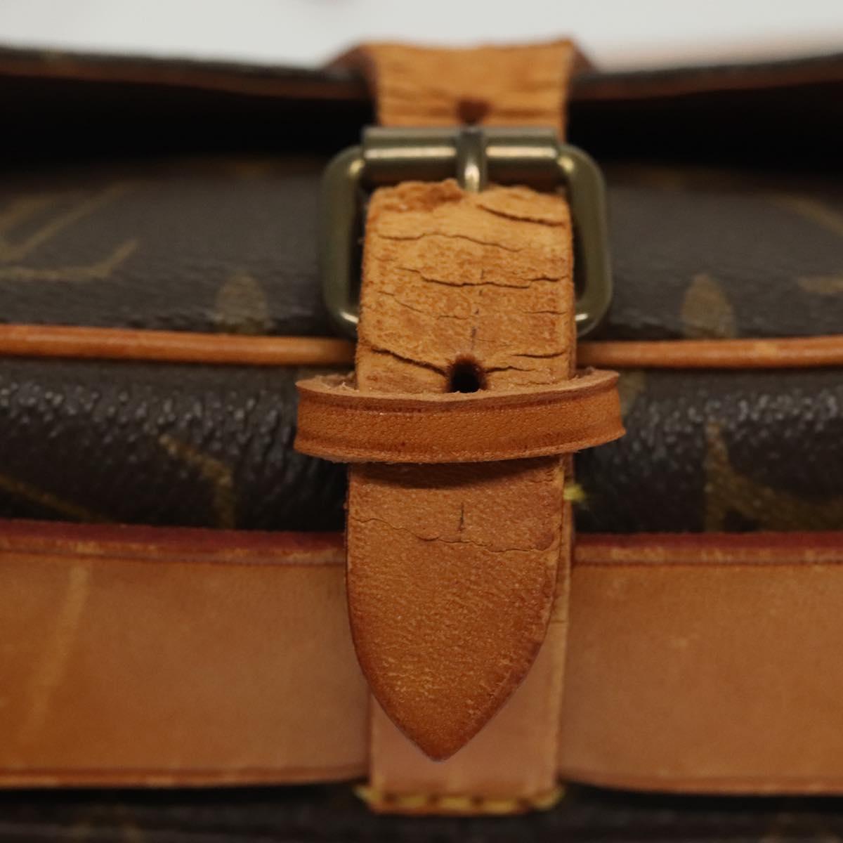 LOUIS VUITTON Monogram Cartouchiere PM Shoulder Bag