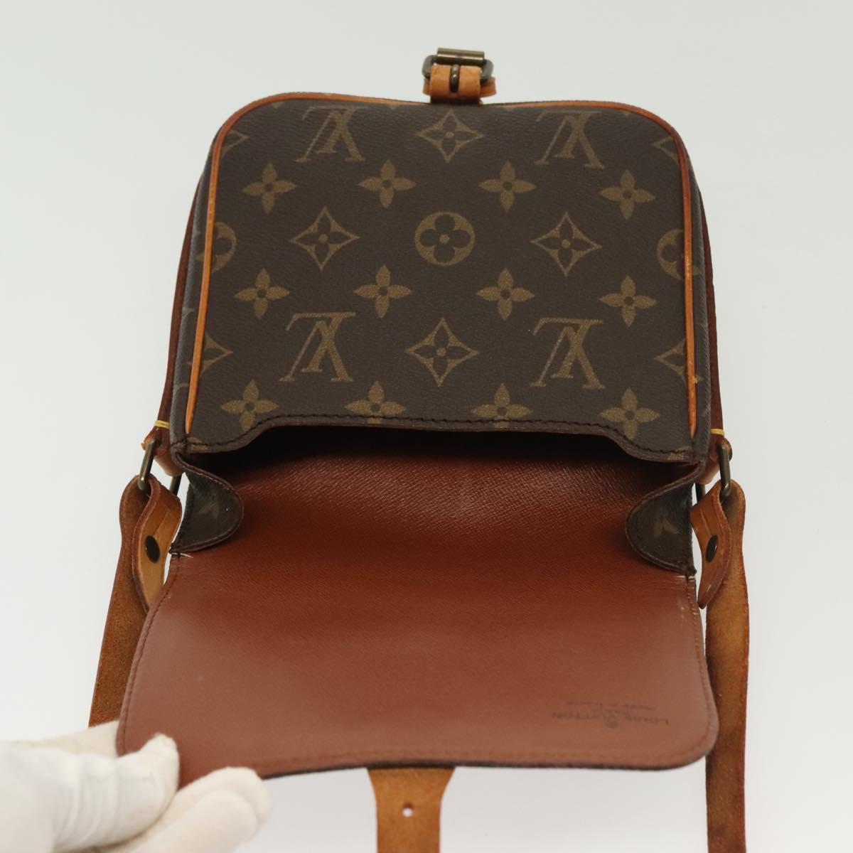 LOUIS VUITTON Monogram Cartouchiere PM Shoulder Bag
