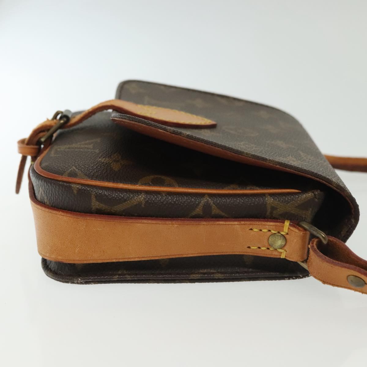 LOUIS VUITTON Monogram Cartouchiere PM Shoulder Bag