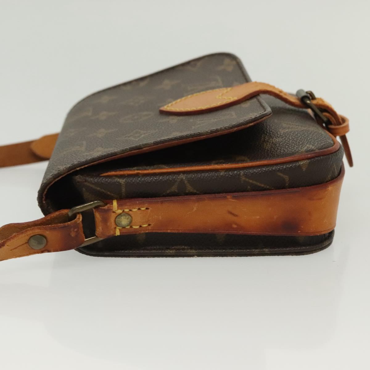 LOUIS VUITTON Monogram Cartouchiere PM Shoulder Bag