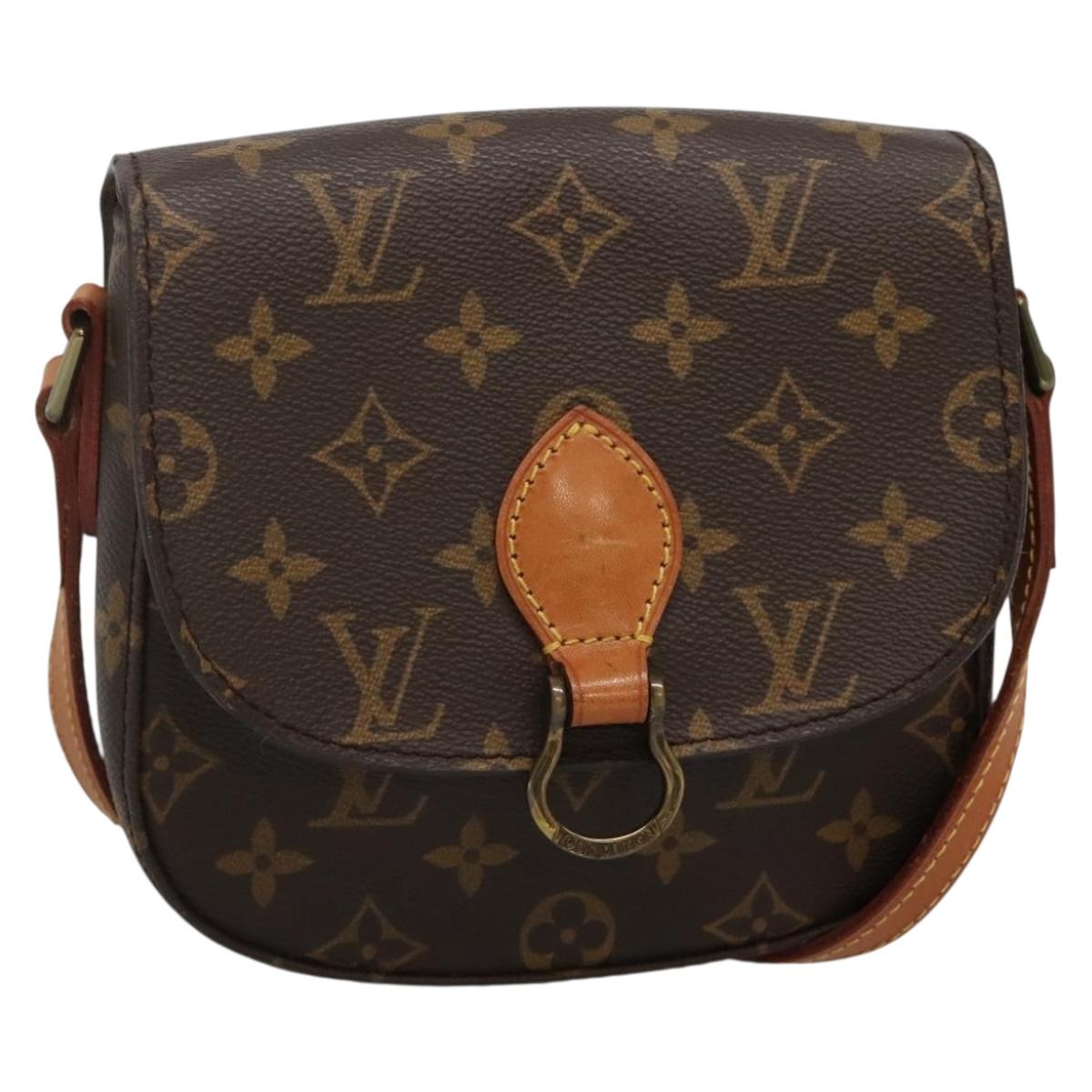LOUIS VUITTON Monogram Saint Cloud PM Shoulder Bag