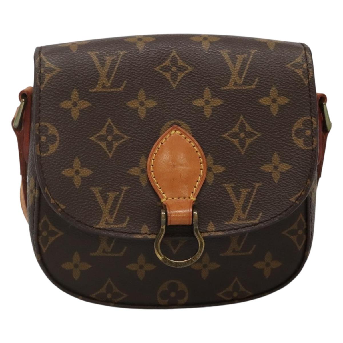 LOUIS VUITTON Monogram Saint Cloud PM Shoulder Bag