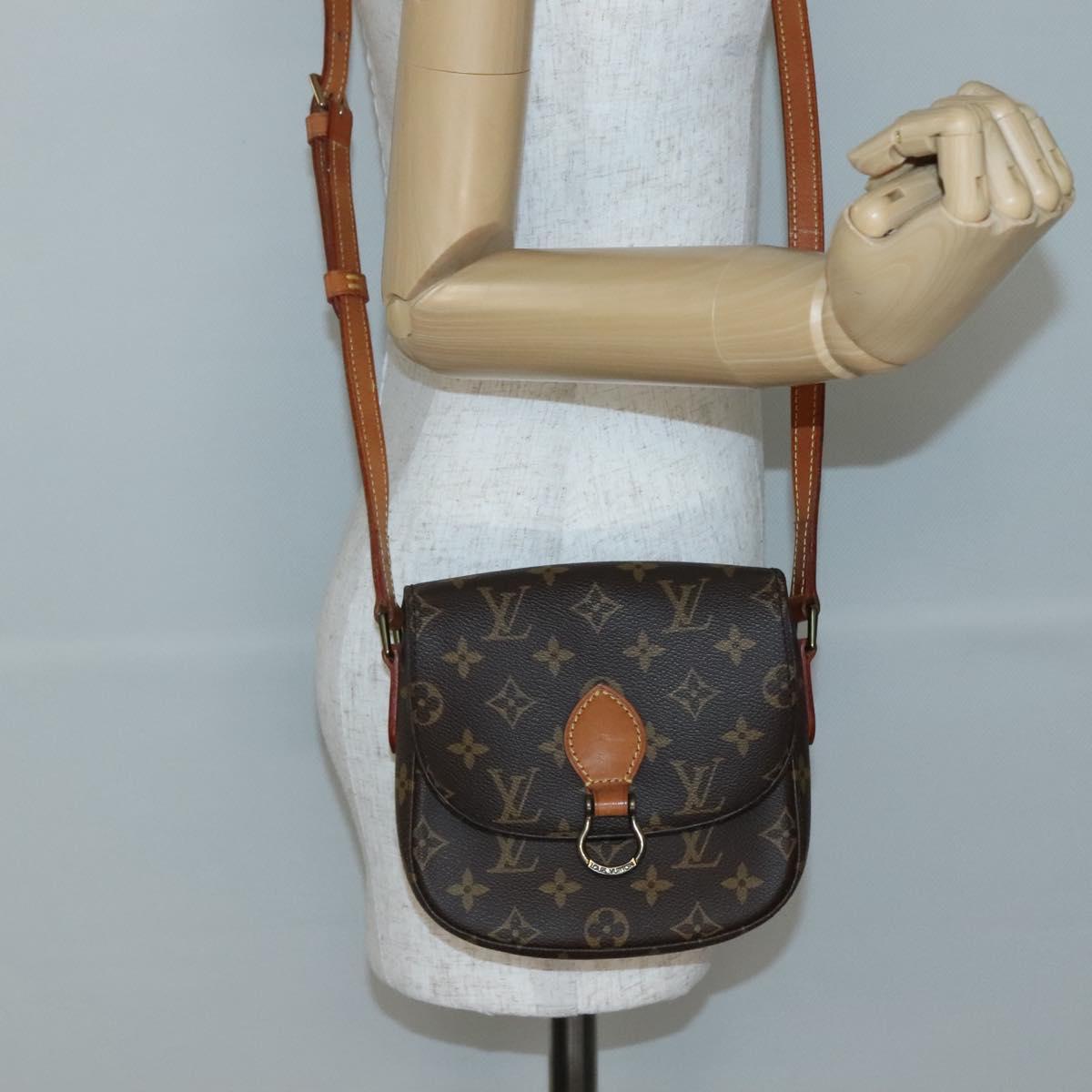 LOUIS VUITTON Monogram Saint Cloud PM Shoulder Bag