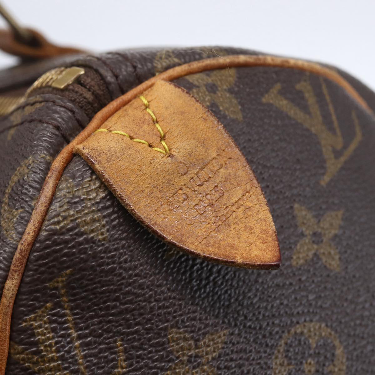 LOUIS VUITTON Monogram Speedy 30 Hand Bag