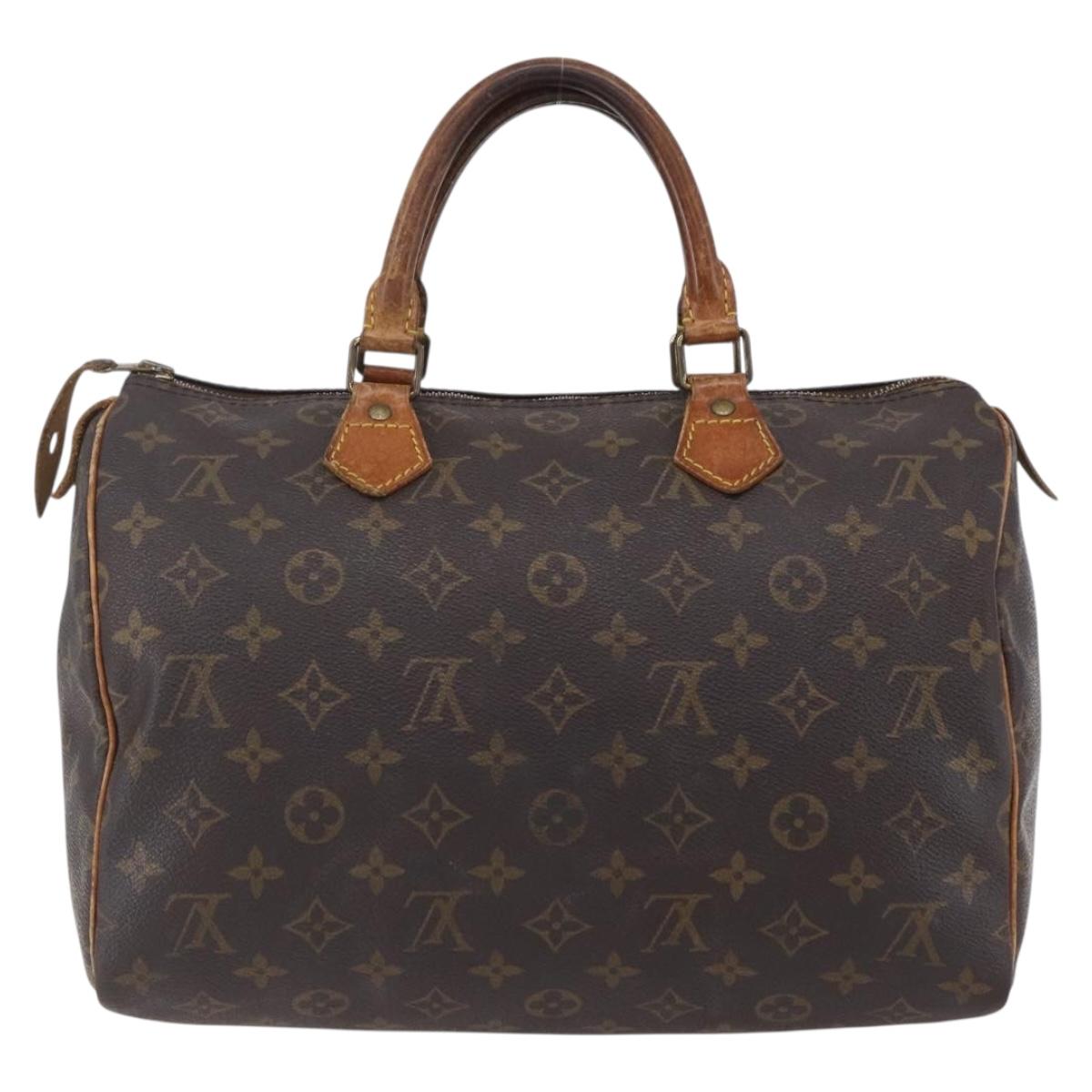 LOUIS VUITTON Monogram Speedy 30 Hand Bag