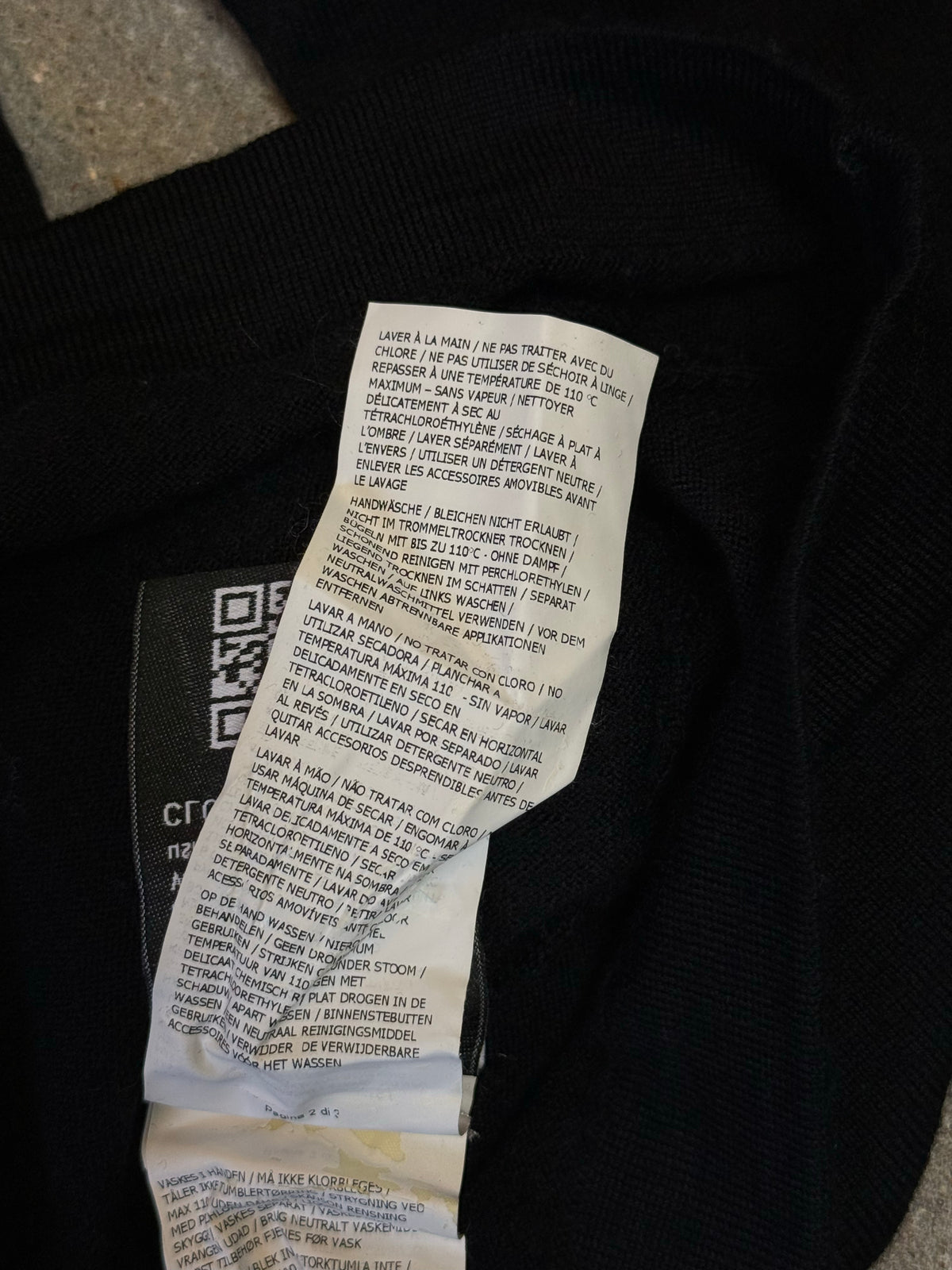 Vintage Stone Island Zip Wool Cardigan (L/XL)