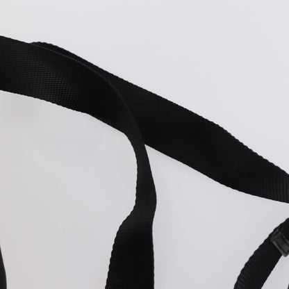 PRADA Backpack Nylon Black Silver