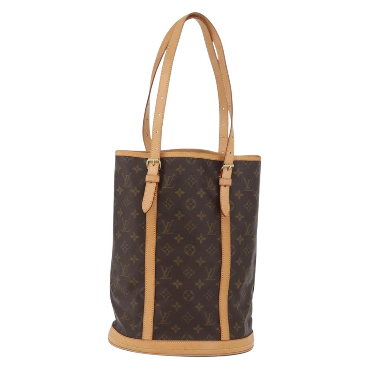 LOUIS VUITTON Monogram Bucket GM Shoulder Bag (BSZ418)