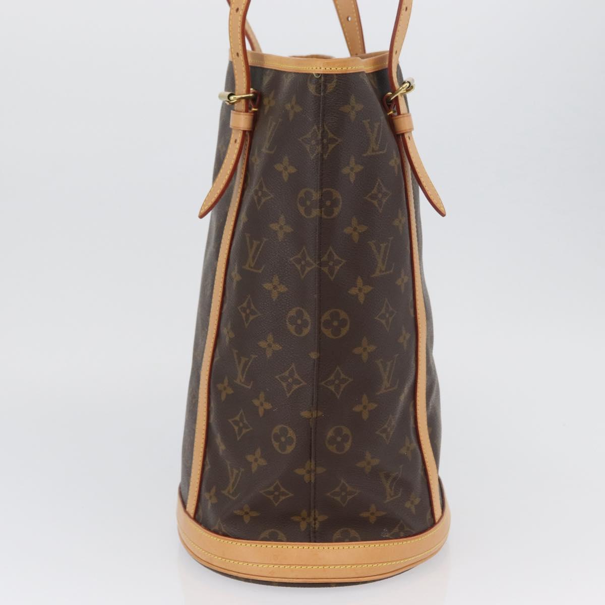 LOUIS VUITTON Monogram Bucket GM Shoulder Bag (BSZ418)