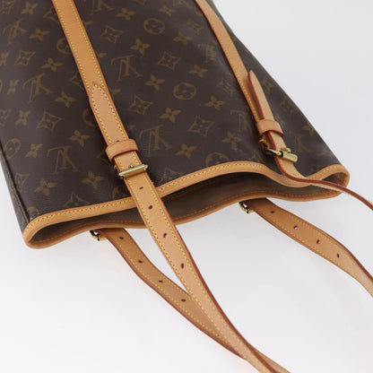 LOUIS VUITTON Monogram Bucket GM Shoulder Bag (BSZ418)