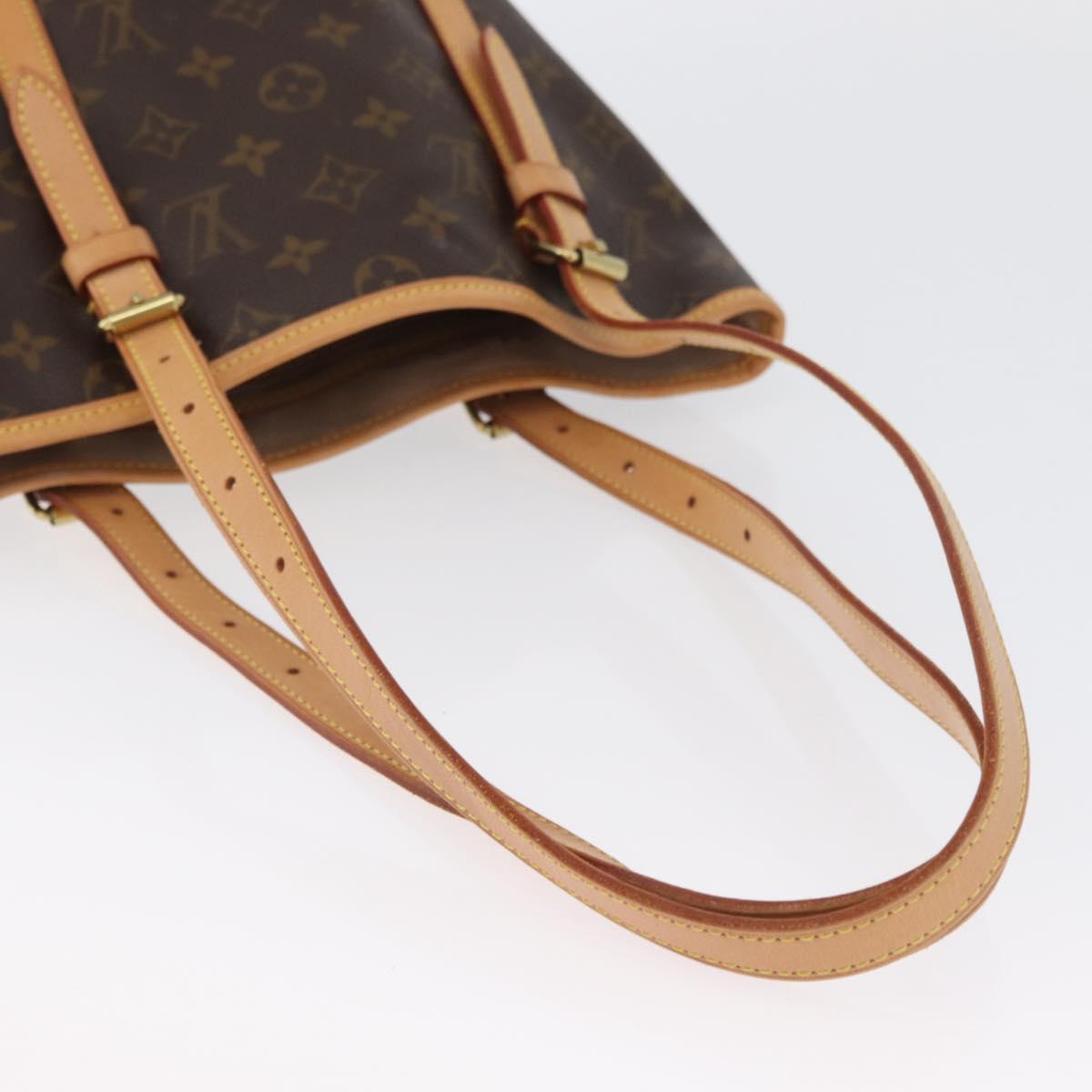 LOUIS VUITTON Monogram Bucket GM Shoulder Bag (BSZ418)