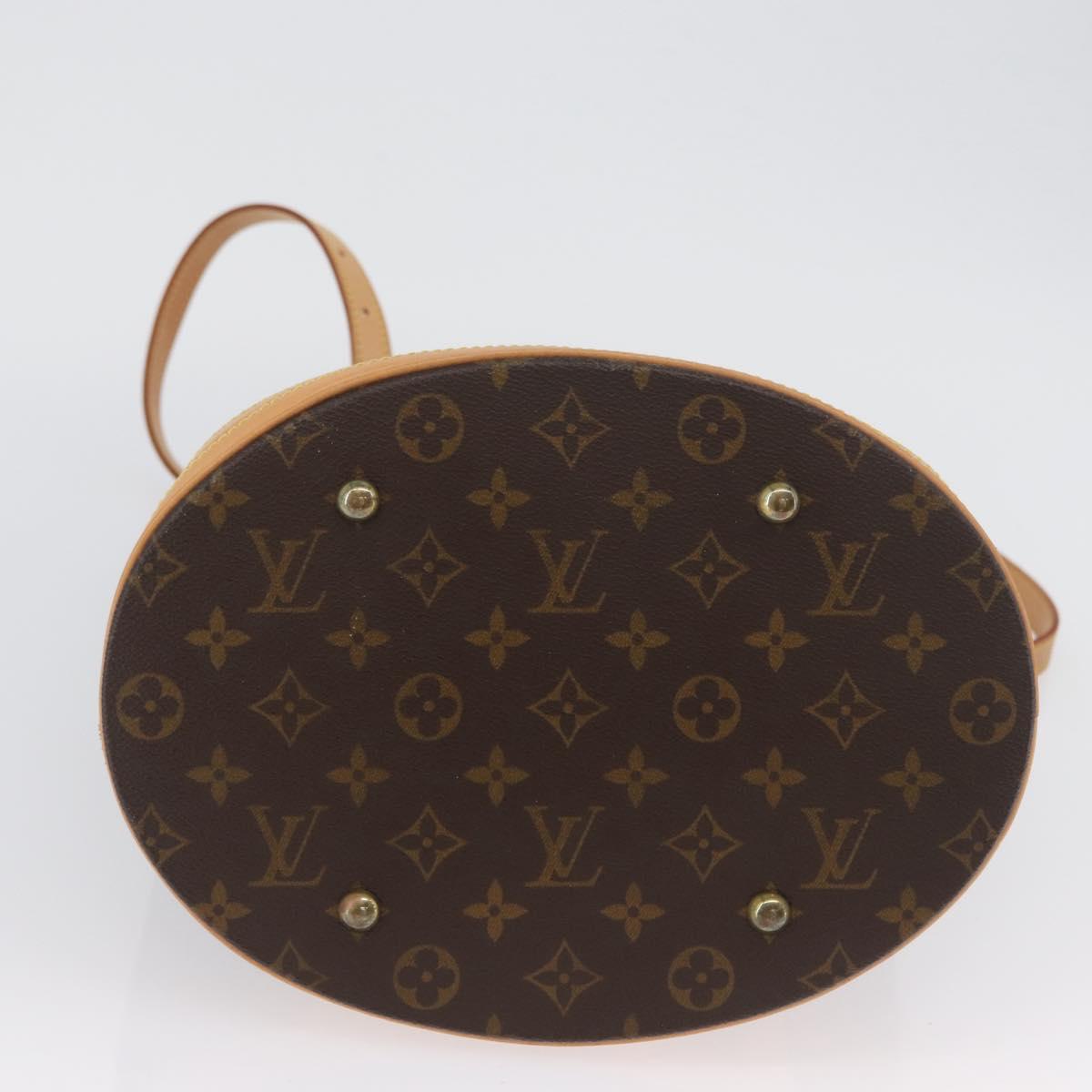 LOUIS VUITTON Monogram Bucket GM Shoulder Bag (BSZ418)