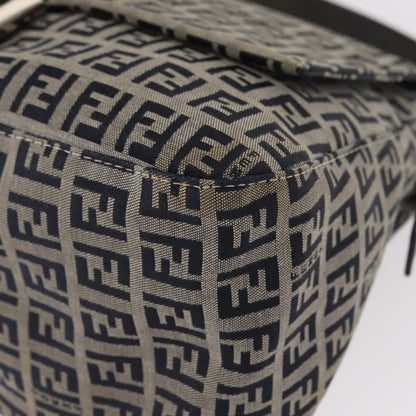 GUCCI GG Canvas Schultertasche Schwarz Gold 
