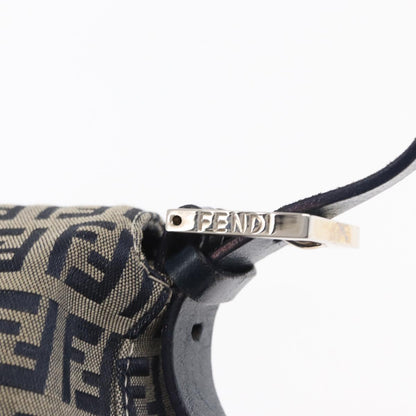 GUCCI GG Canvas Schultertasche Schwarz Gold 