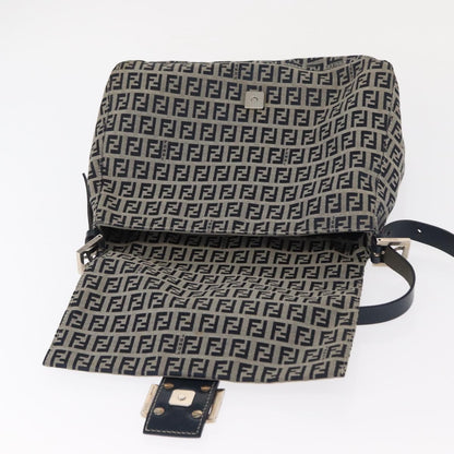 GUCCI GG Canvas Schultertasche Schwarz Gold 