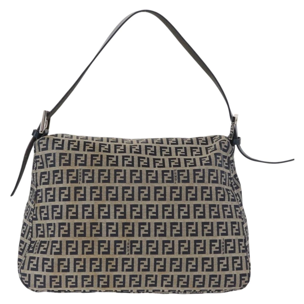 GUCCI GG Canvas Schultertasche Schwarz Gold 