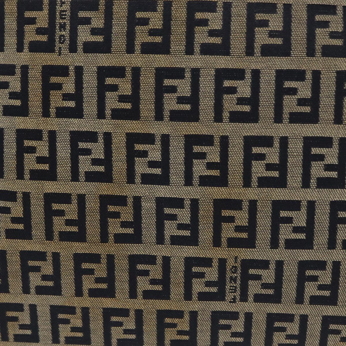 GUCCI GG Canvas Schultertasche Schwarz Gold 