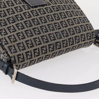 GUCCI GG Canvas Schultertasche Schwarz Gold 