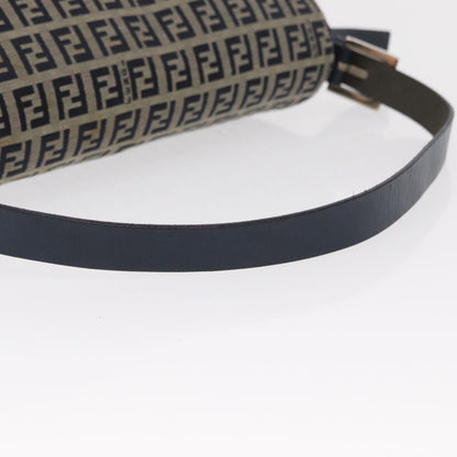 GUCCI GG Canvas Schultertasche Schwarz Gold 