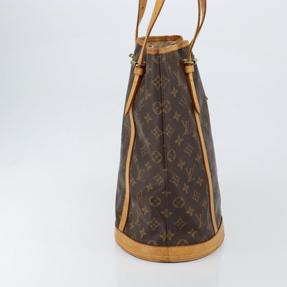 LOUIS VUITTON Monogram Bucket GM Shoulder Bag