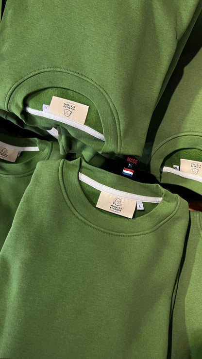 Manifestation Rainforest Green Sweatshirt  (made in 🇳🇱)