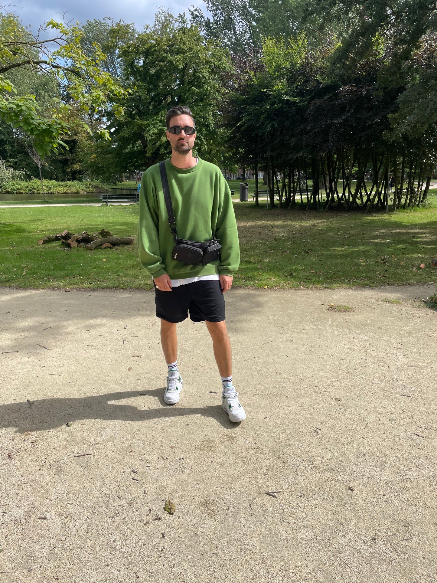 Manifestation Rainforest Green Sweatshirt  (made in 🇳🇱)