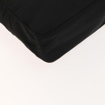 PRADA Rossa Luna Sports Body Bag Nylon Black Silver