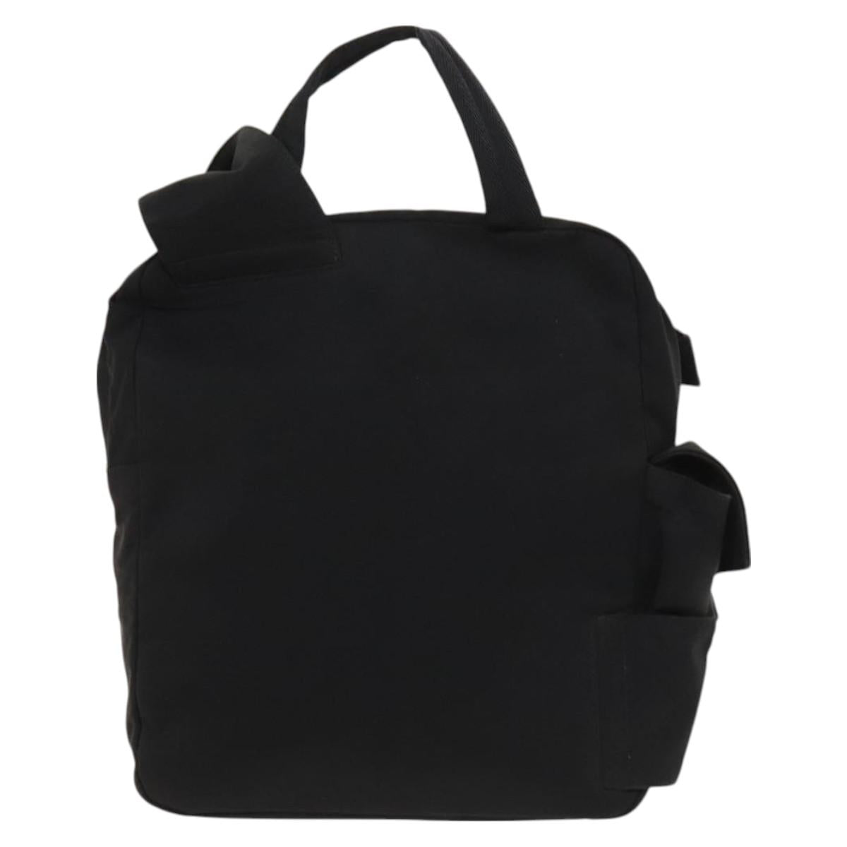 PRADA Rossa Luna Sports Body Bag Nylon Black Silver