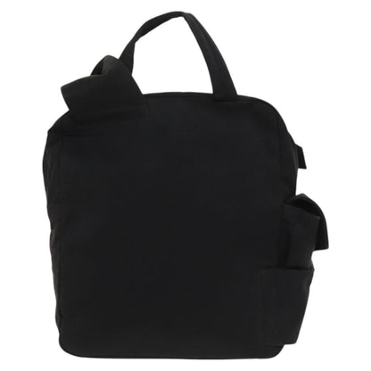 PRADA Rossa Luna Sports Body Bag Nylon Black Silver