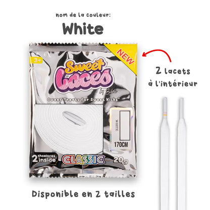 Sweetlaces Classic: White