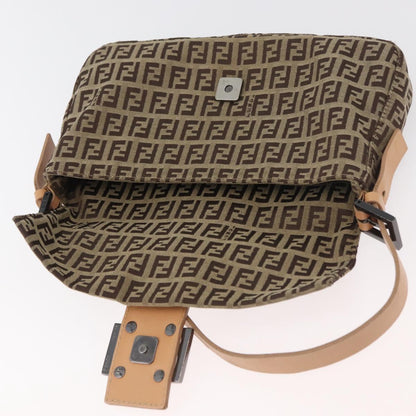GUCCI GG Canvas Schultertasche Schwarz Gold 